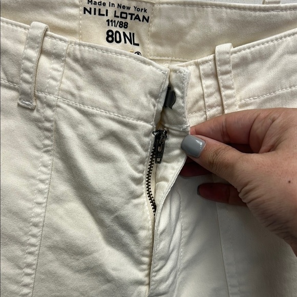 Nili Lotan cream military jogger pants - Picture 6 of 7